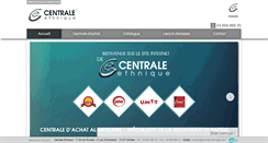 Desktop Screenshot of centrale-ethnique.com