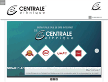 Tablet Screenshot of centrale-ethnique.com